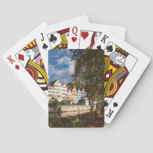 Tubingen Old Town Buildings Poker Cards