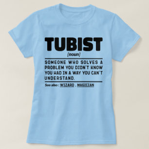Tubist Noun Marching Band Tuba Player Quote T-Shirt