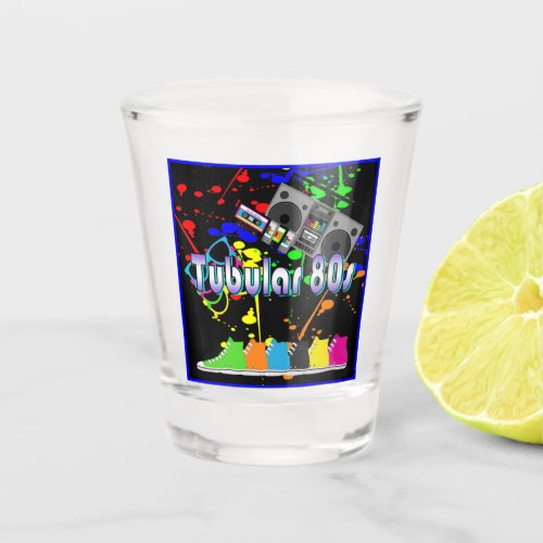 Tubular 80s shot glass