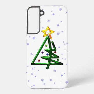 Tubular Chrome Christmas Tree Samsung Galaxy S22+ Case