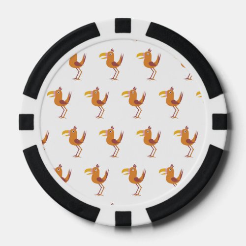 Tucan Bird Poker Chips