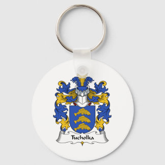 Tucholka Family Crest Keychain