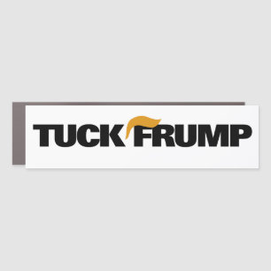 Tuck Frump Anti-Trump Bumper Car Magnet