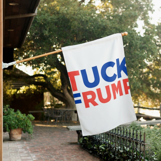 Tuck Frump House Flag (In SItu)