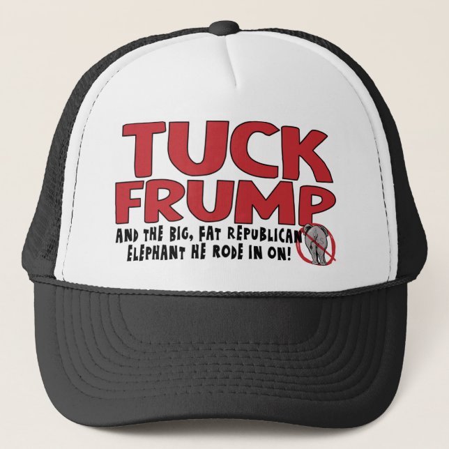 Tuck Frump Trucker Hat (Front)