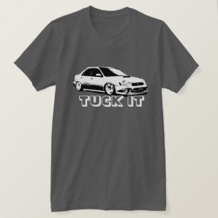 Tuck It Stanced Subaru Wrx Sti Vector Image T-Shirt