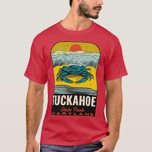 Tuckahoe State Park MD Vintage Travel Classic TShi T_Shirt