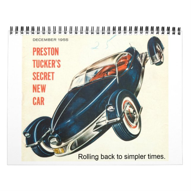 Tucker Car Calendar (Cover)