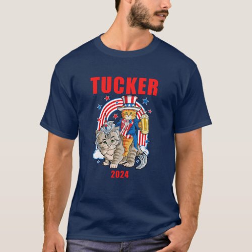 Tucker Carlson for President 2024 T_Shirt