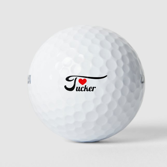 Tucker Golf Balls (Front)
