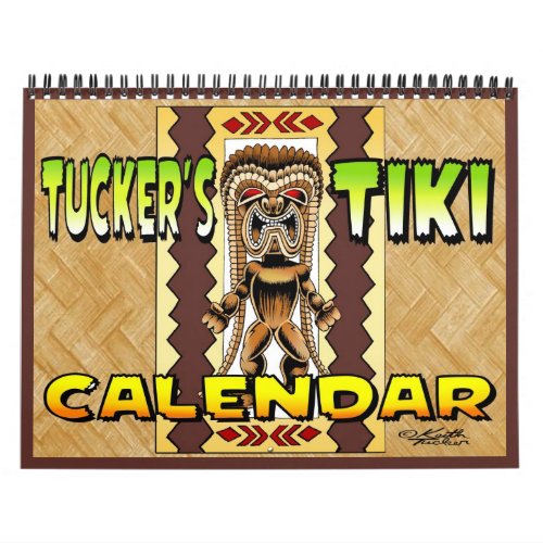 Tuckers Tiki Calendar