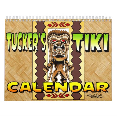 Tuckers Tiki Calendar