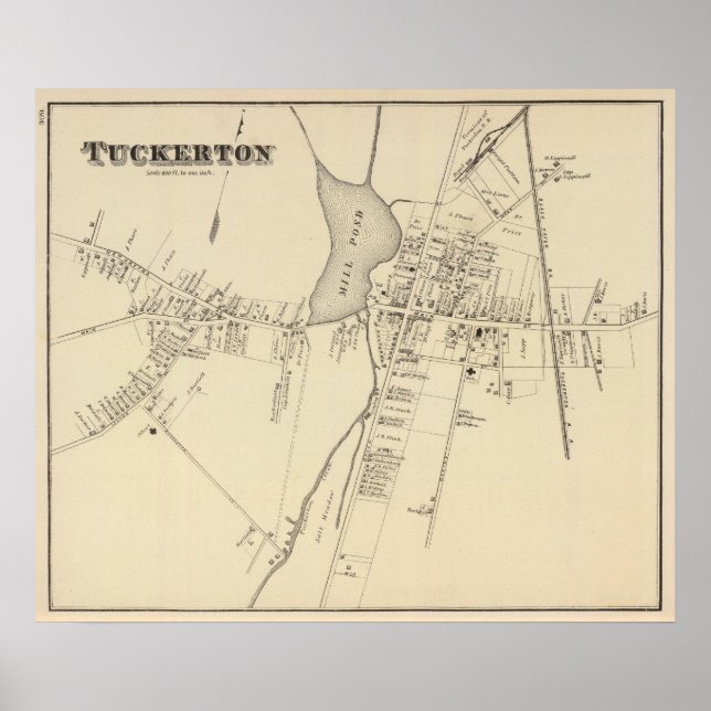 Tuckerton, New Jersey Poster (Front)