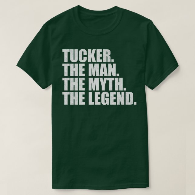 TuckerTucker Name Tucker given name T-Shirt (Design Front)