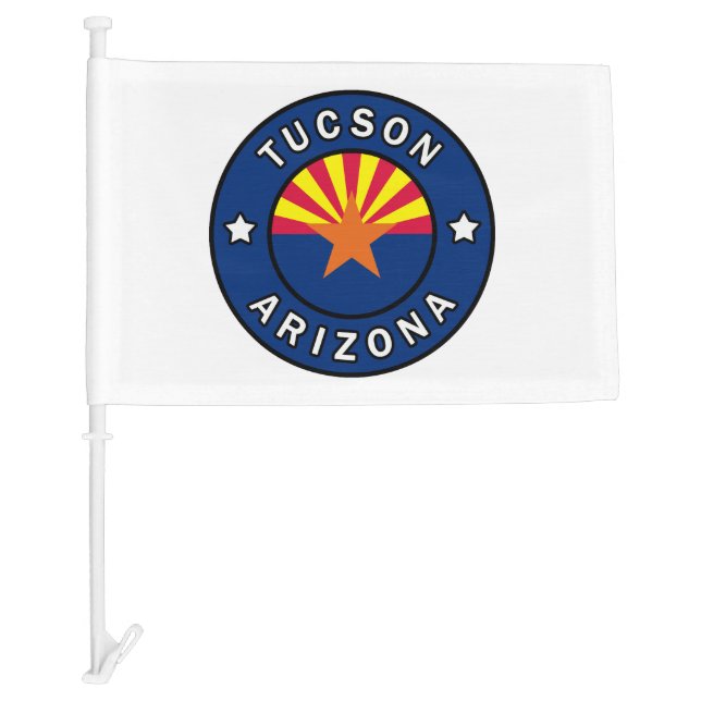 Tucson Arizona Car Flag (Front)