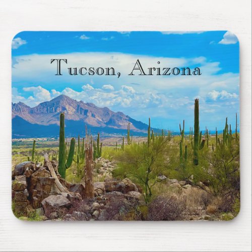 Tucson Arizona Desert Southwest Cactus Photo  Mouse Pad