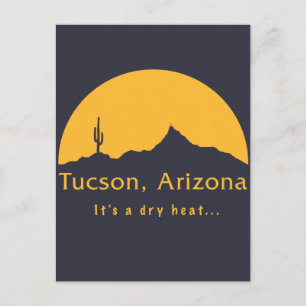 Tucson, Arizona - It's a dry heat... Postcard