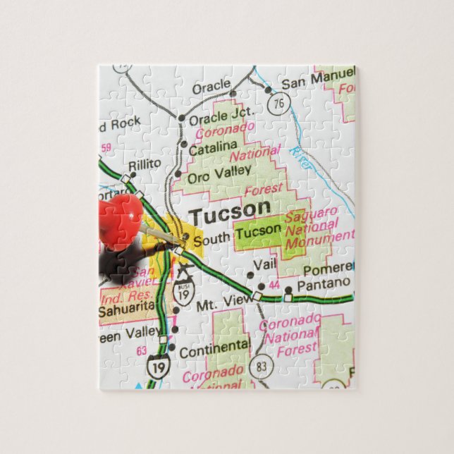 Tucson, Arizona Jigsaw Puzzle (Vertical)