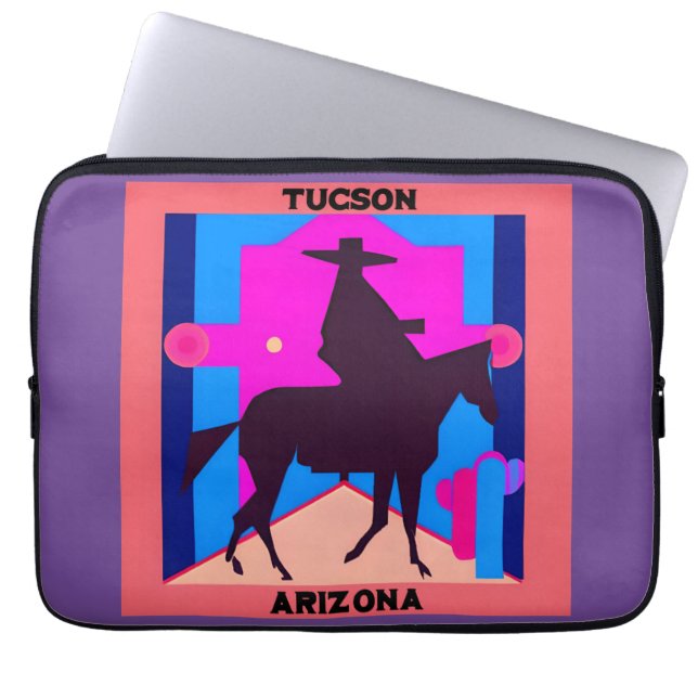 Tucson, Arizona Laptop Sleeve (Front)
