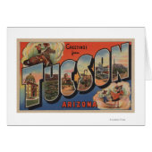Tucson, Arizona - Large Letter Scenes (Front Horizontal)