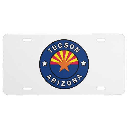 Tucson Arizona License Plate