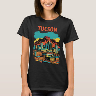 Tucson Arizona Mountains Desert Travel T-Shirt