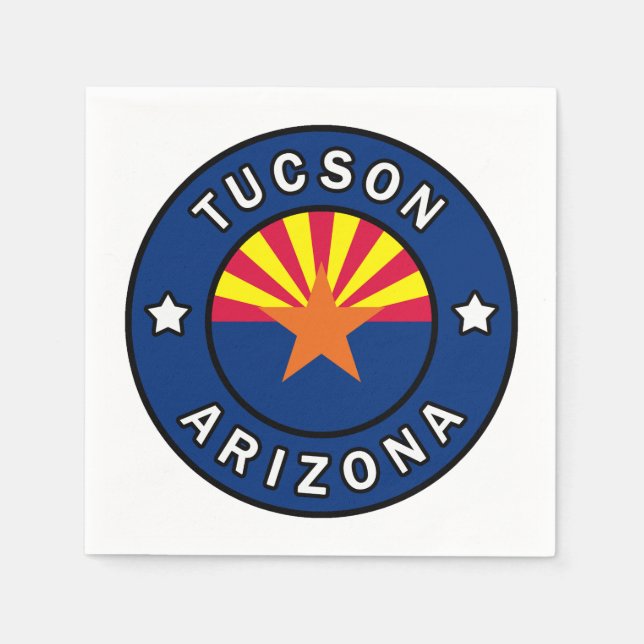 Tucson Arizona Napkins (Front)