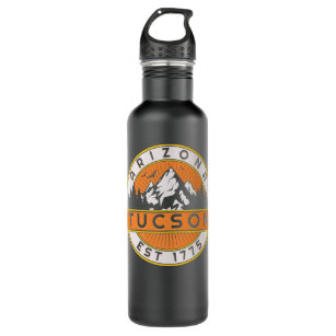 Tucson Arizona Nature Hiking Outdoors gifts Stainless Steel Water Bottle