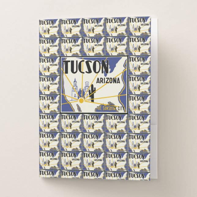 Tucson Arizona Pocket Folder (Front)