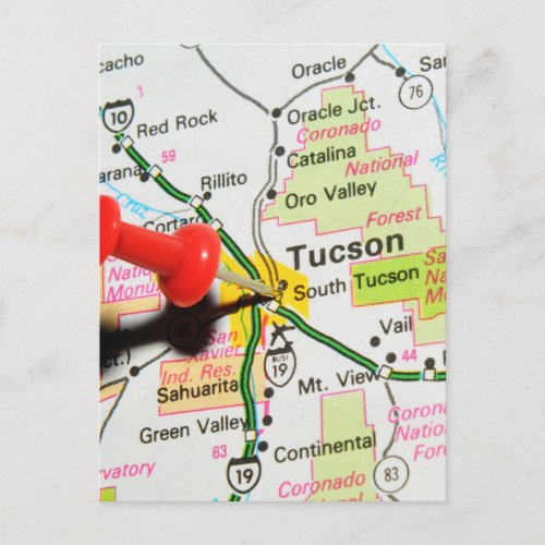 Tucson Arizona Postcard