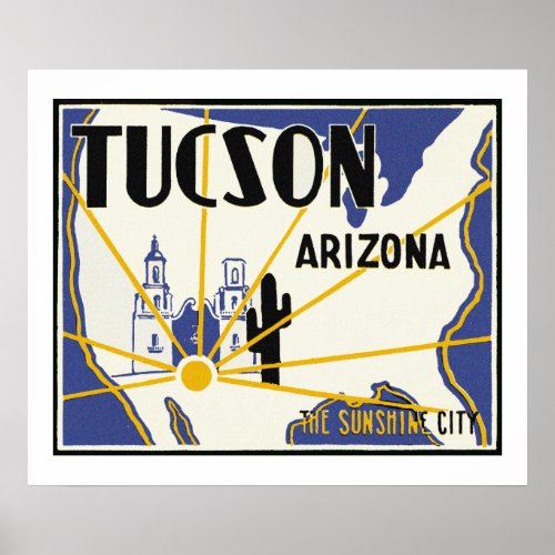 Tucson Arizona Poster