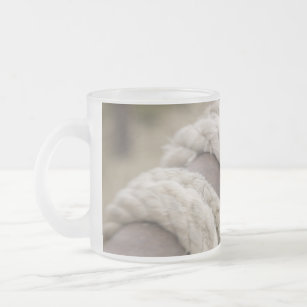 Tucson, Arizona: Ropes and hanrnesses used  on Frosted Glass Coffee Mug