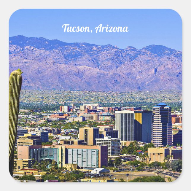Tucson, Arizona scenic view Square Sticker (Front)