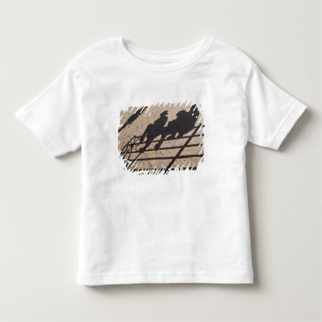 Tucson, Arizona: Shadows of Rodeo competitors Toddler T-shirt (Front)