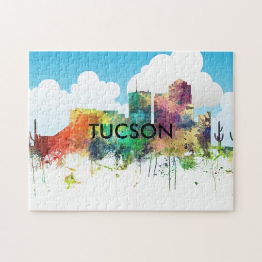 TUCSON, ARIZONA SKYLINE SP JIGSAW PUZZLE