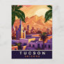 Tucson, Arizona, Skyline, Travel  Postcard