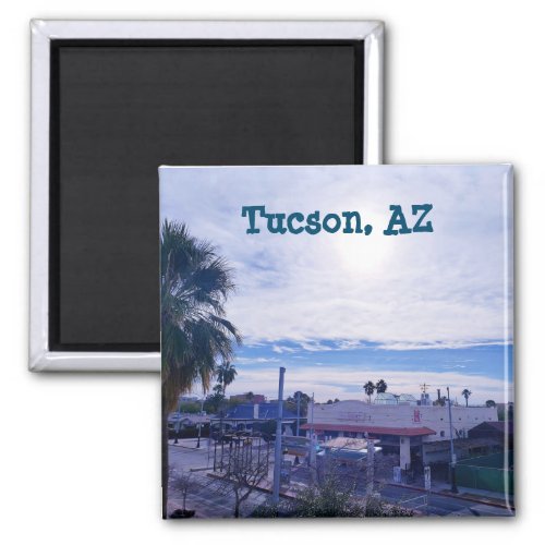 Tucson Arizona Souvenir Fridge Magnet