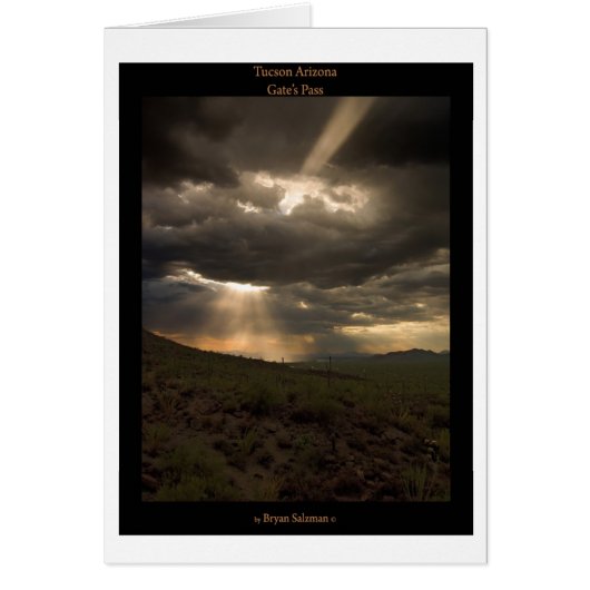 Tucson Arizona Sunset (Front)