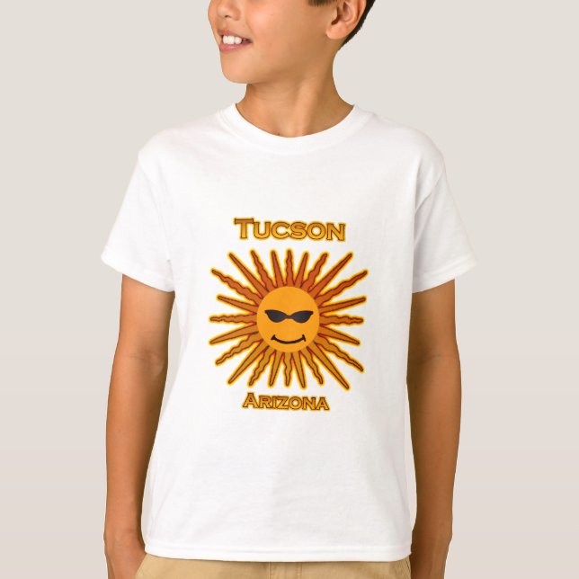 Tucson Arizona Text Logo T-Shirt (Front)
