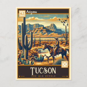 Tucson, Arizona Vintage Postcard