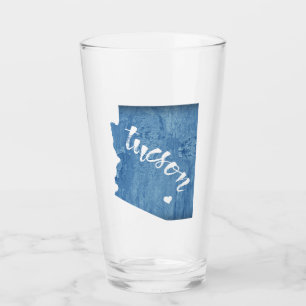 Tucson Arizona Wood Grain Glass