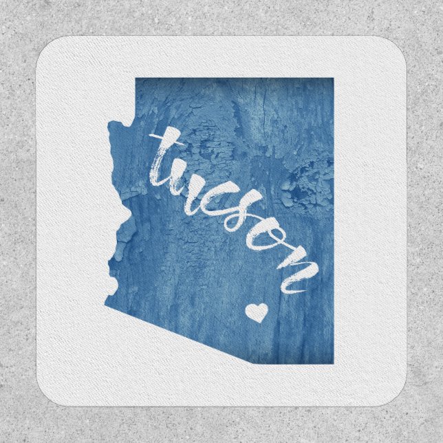 Tucson Arizona Wood Grain Patch (Front)