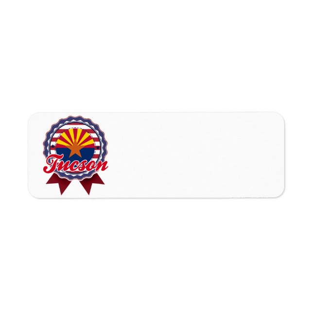 Tucson, AZ Label (Front)