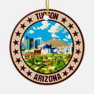 Tucson                                             ceramic ornament