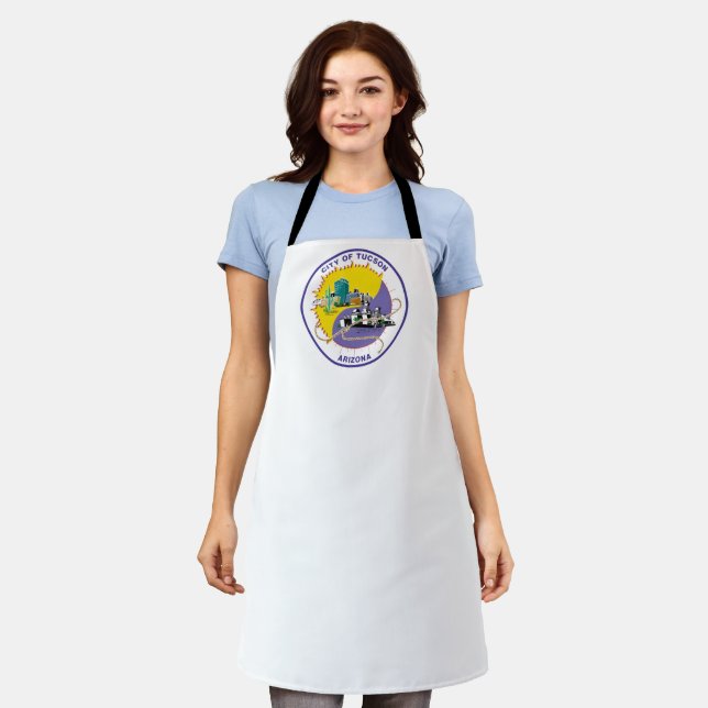 Tucson City flag Apron (Worn)