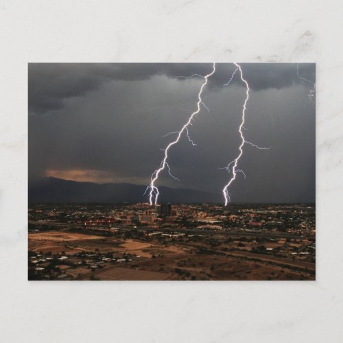 Tucson Lightning Postcard