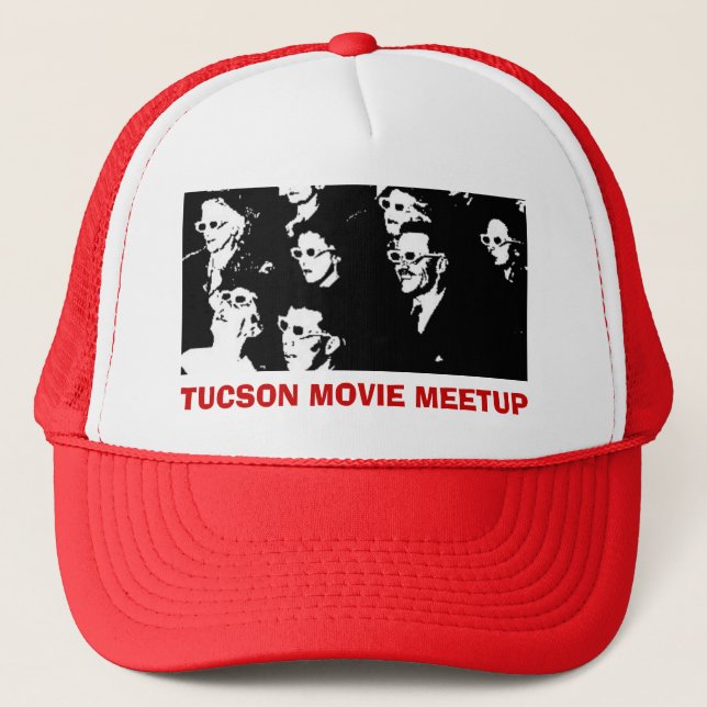 TUCSON MOVIE MEETUP Trucker's Cap (Front)