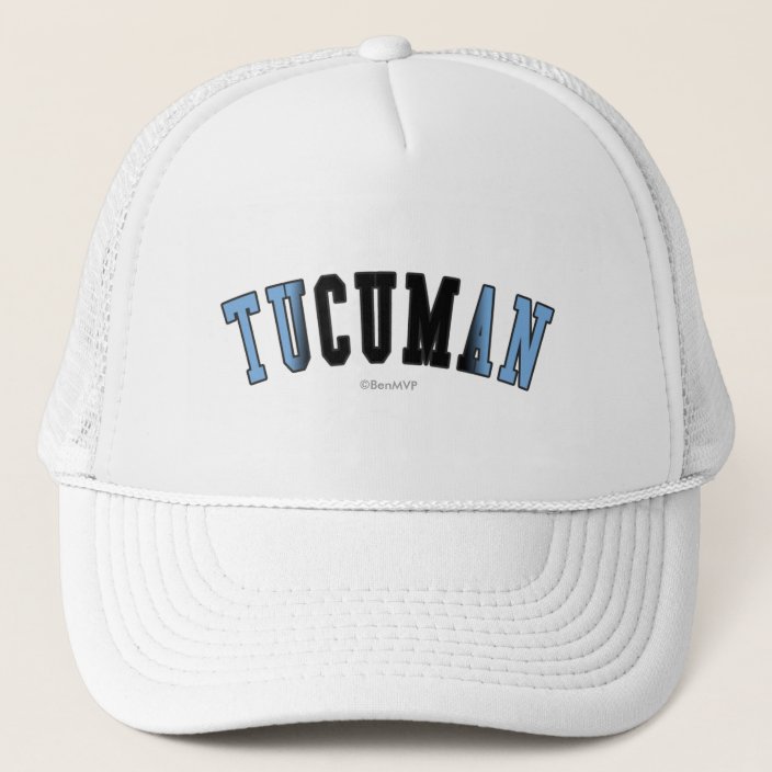 Tucuman in Argentina National Flag Colors Hat