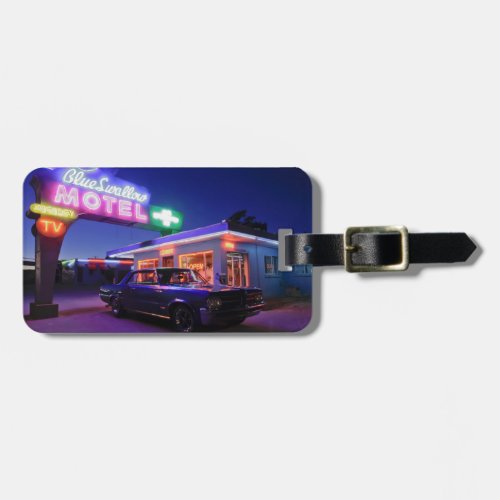 Tucumcari New Mexico United States Route 66 2 Luggage Tag