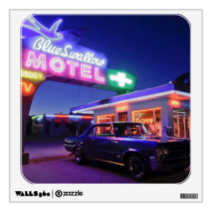 Tucumcari, New Mexico, United States. Route 66 2 Wall Sticker